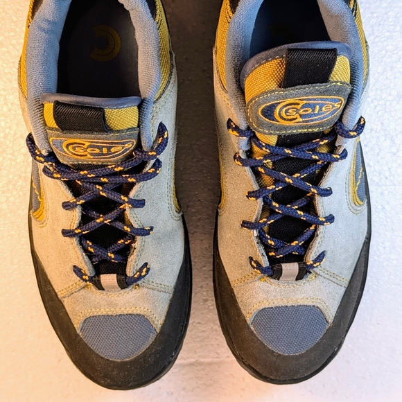 NWOB Cannondale Mountain Bike Shoes Womens 9.5 US Blue/Gold Comfortable Clipless - Picture 5 of 9